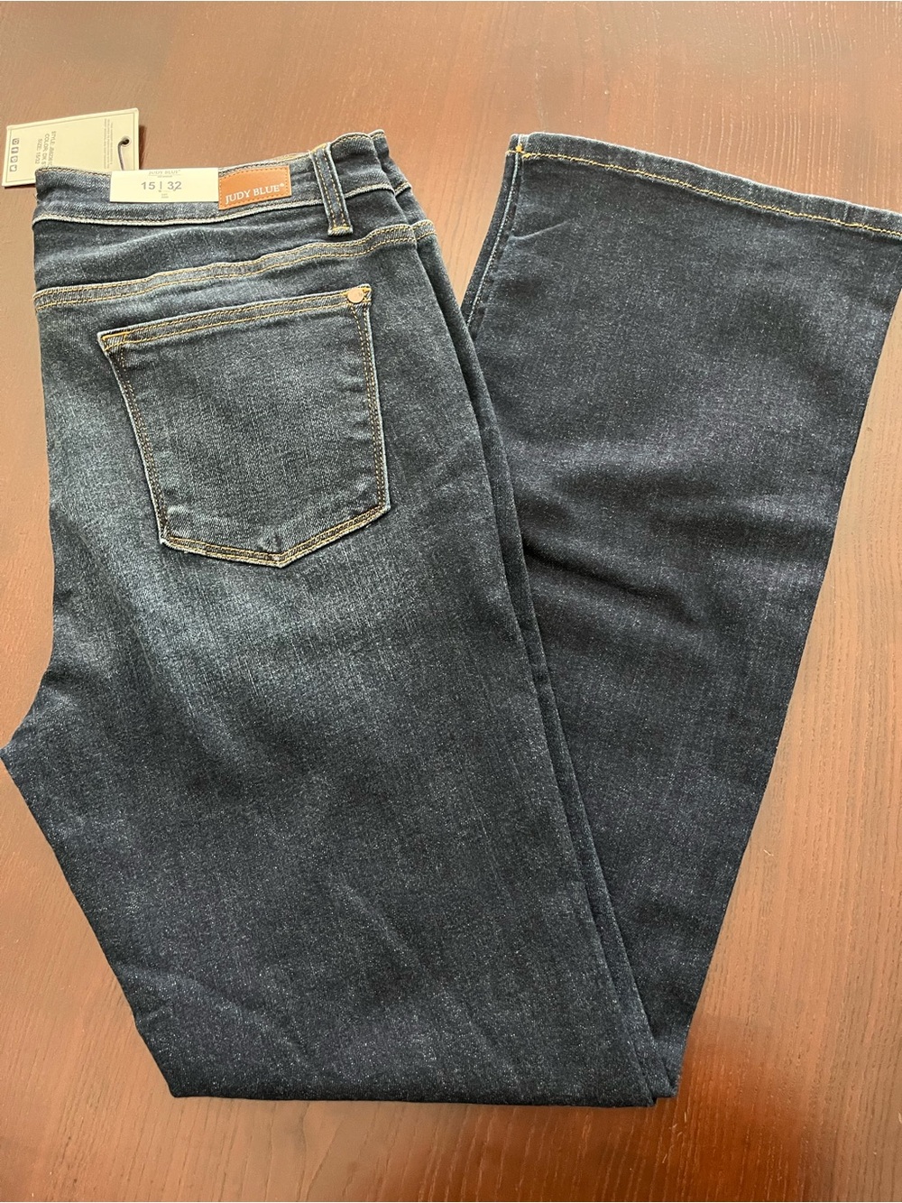 Judy Blue Women's Dark Indigo Bootcut Jeans 15/32